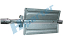 Range cooking grill metal part